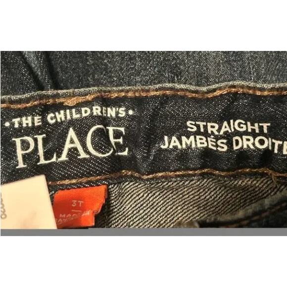 #7NWT Childrens Place 3 Pair Size 3T Jeans 3 Different Washes Adjustable Waist - Picture 2 of 4